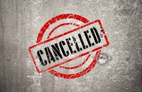 LAMENTOS POR LA CANCELACIÓN